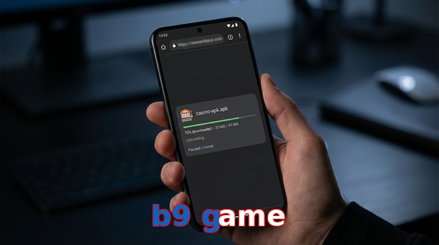 Main screen of B9 Game apk page for PK players
