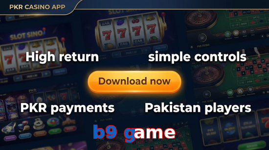 Main screen of B9 Game gamedownload page for PK players
